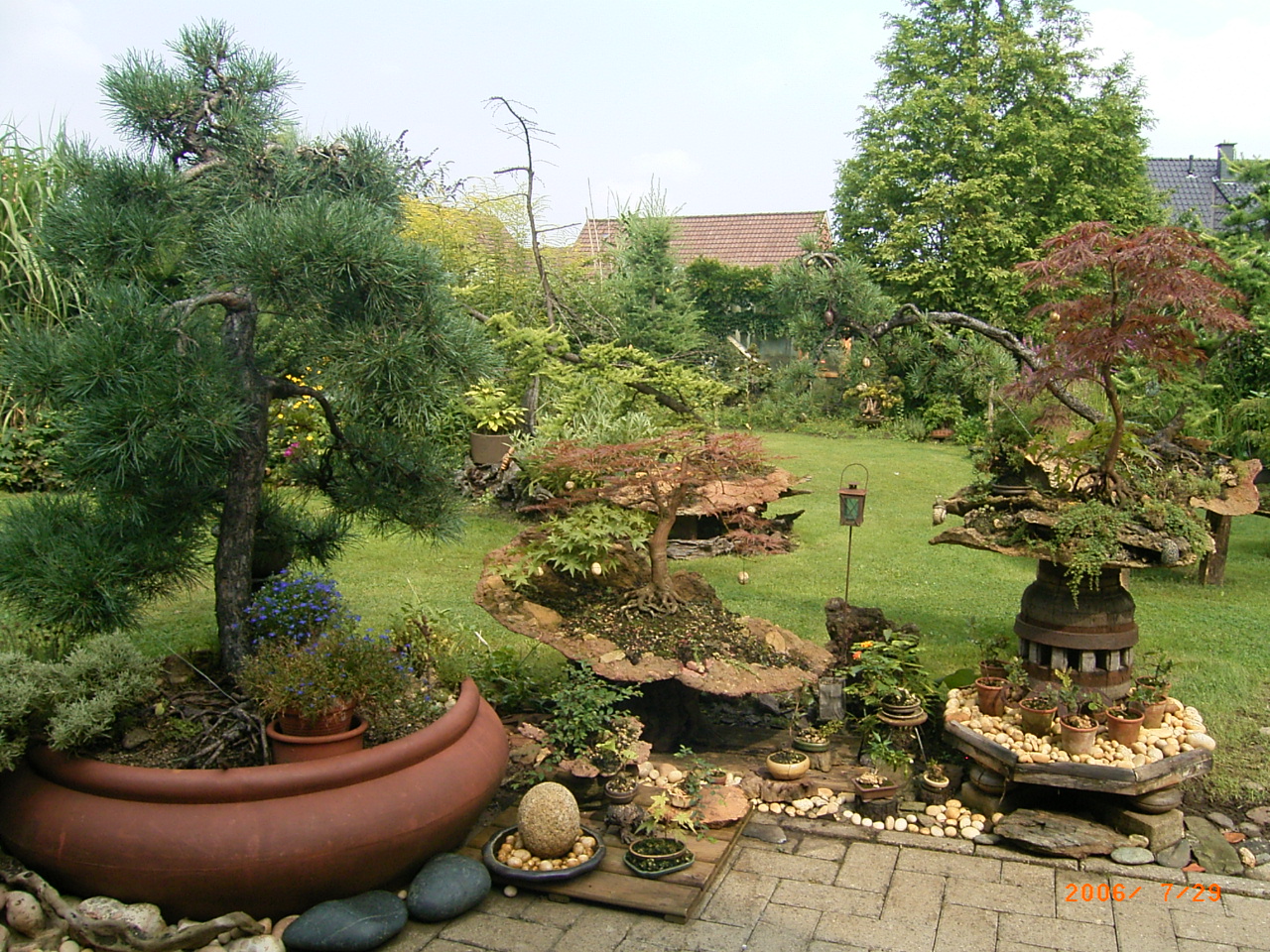 Ausschnitt aus dem Terrassenbereich